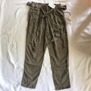 Paperbag Tencel Pants
